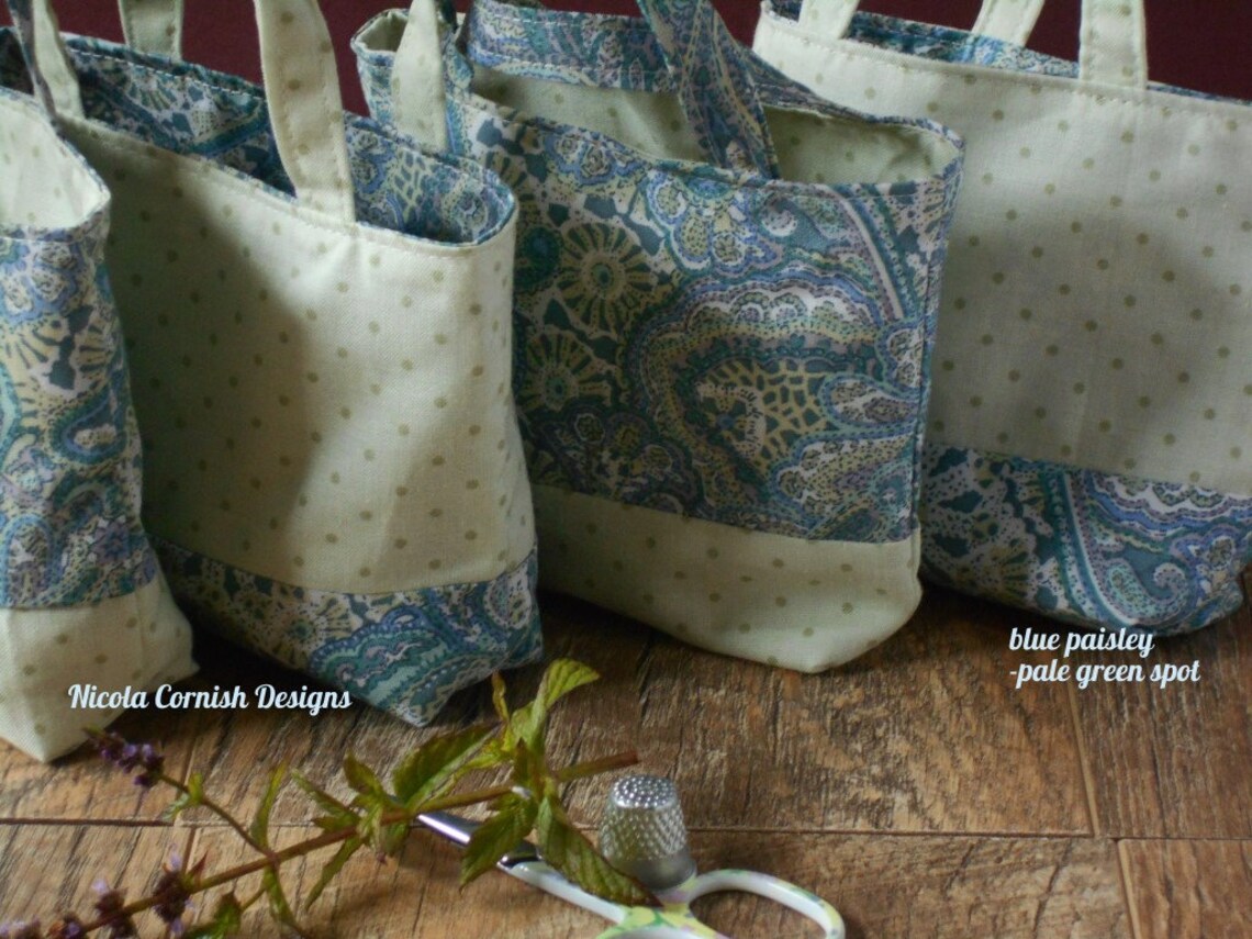 Mini Tote Gift Bags - Etsy UK