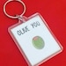 Olive You Keyring Valentines Day Gift, Birthday Food Pun Keyrings, Anniversary Personalised Keychain, I Love You, Quirky Olive Juice Gifts