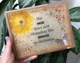The Sun and Moon Jewelry Tray Dish