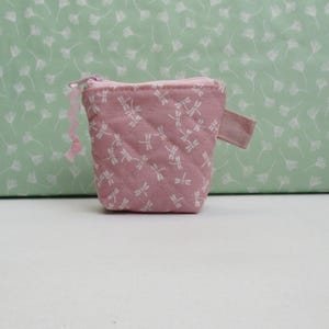 kleine Kosmetiktasche Libellen
