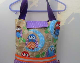 handgemachte Kindertasche, Kindergartentasche, Stoffbeutel  Baumwolle,