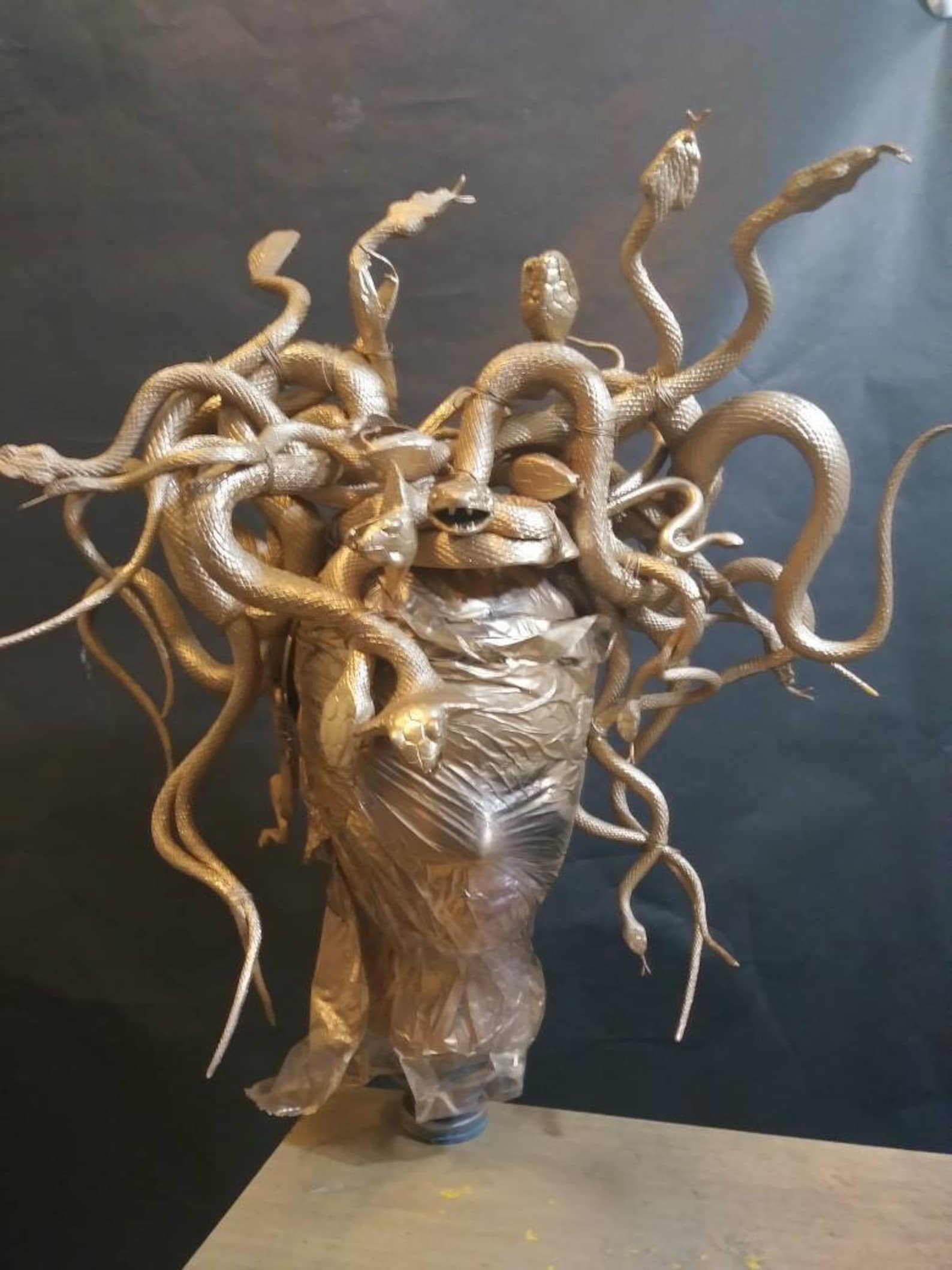 Medusa Stirnband Mit Schlangen - Göttinnen Krone Für Kostüm Und Cosplay