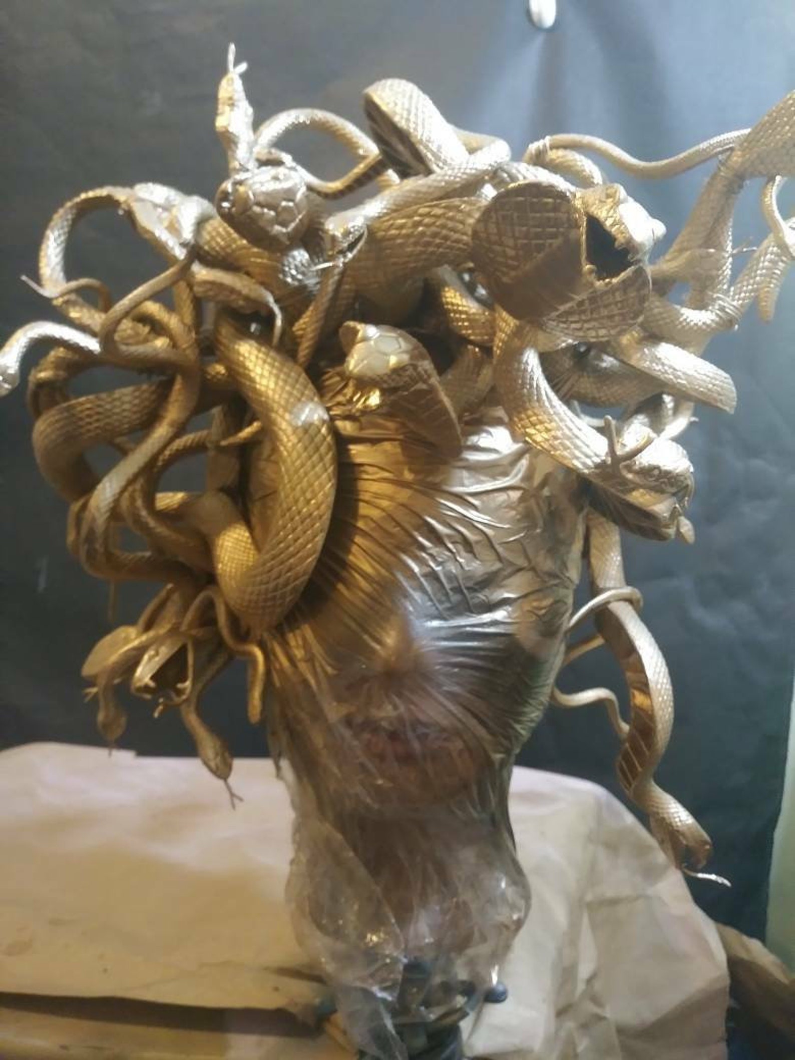 medusa snake headpiece