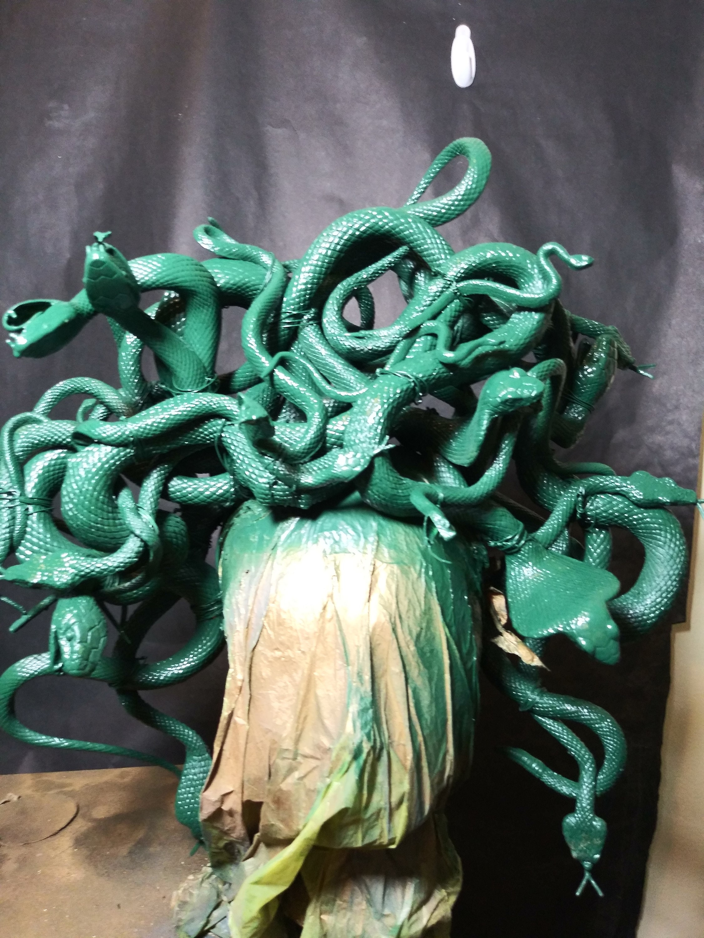 medusa snake headpiece
