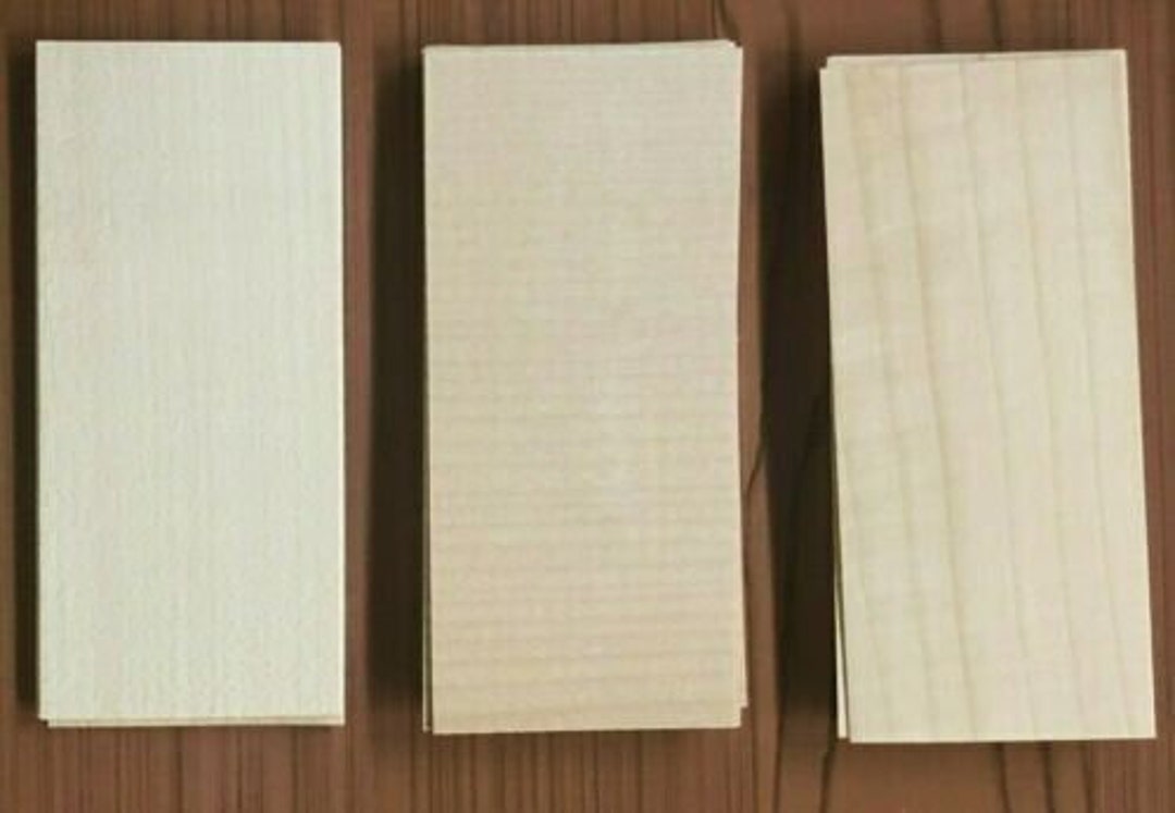 50 Maple Wood Veneer Fingerboard 30 Straight Cut 20 Cross 1/42 Thick