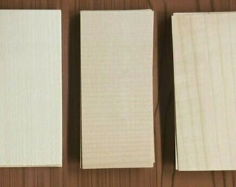 50 Maple Wood Veneer Fingerboard 30 straight cut 20 cross 1/42" thick tech deck