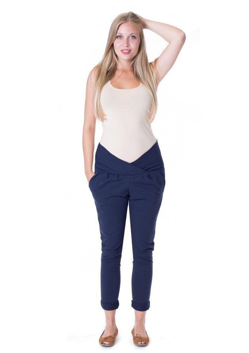 GoFuture\u00ae Maternity trousers Normal leisure use trousers LOVE Maternity pants Trousers for pregnancy Soft warm stretchy Highest quality