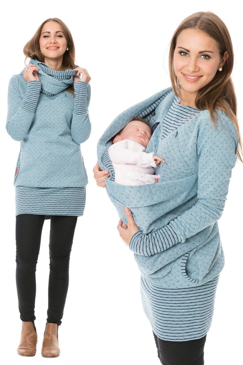 EXPRESS GoFuture\u00ae 5in1 Set ADELE Maternity dress Nursing dress Nursing scarf Breastfeeding cover up ADELE Maternity jumper Nursing