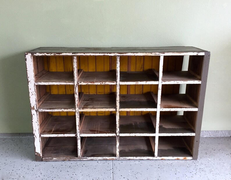 Chicken Coop Shoe Rack Chicken Nesting Box Antique Farmhouse Cabinet