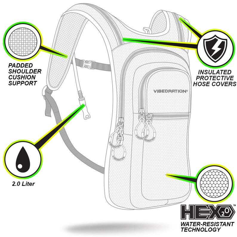 trippy hydration pack
