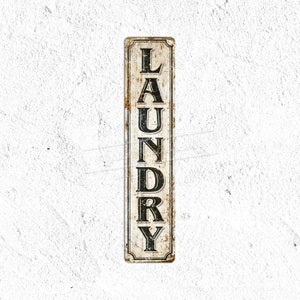 Laundry Sign, Laundry Room Decor, Farmhouse Decor, Metal Sign, Rustic Wall Decor, Home Decor, Gifts for Her, Mother&#39;s Day Gift