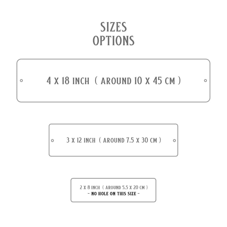 Directional Signs Street Metal Sign Custom Sign Road Sign - Etsy