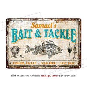 Bait and Tackle Sign -  Canada