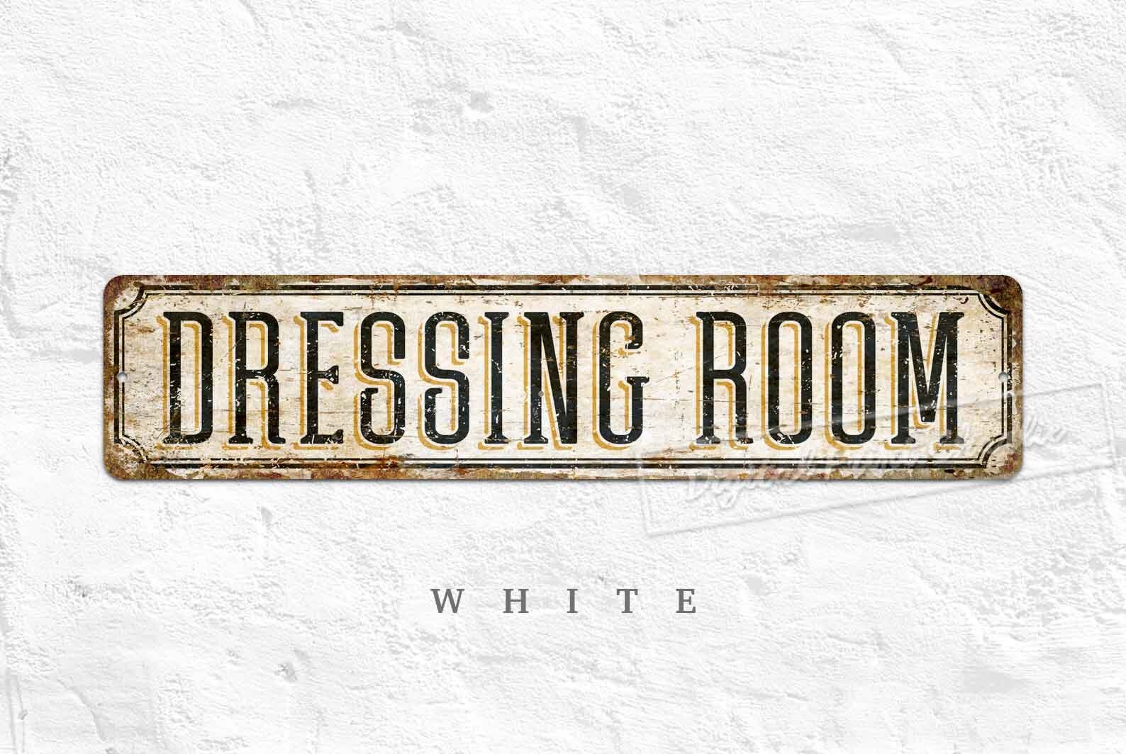 Dressing Room Sign Changing Room Decor Fitting Signs Retro - Etsy