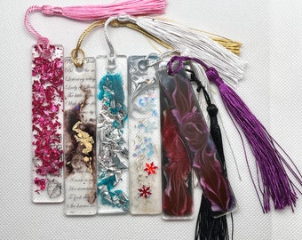 Resin bookmark / bookmark