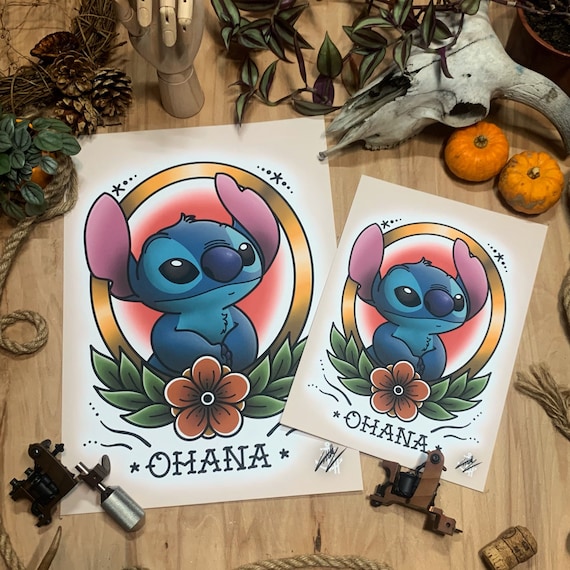 999 mẫu hình xăm Stitch đẹp nhất hiện nay  Thẩm mỹ Thu Cúc