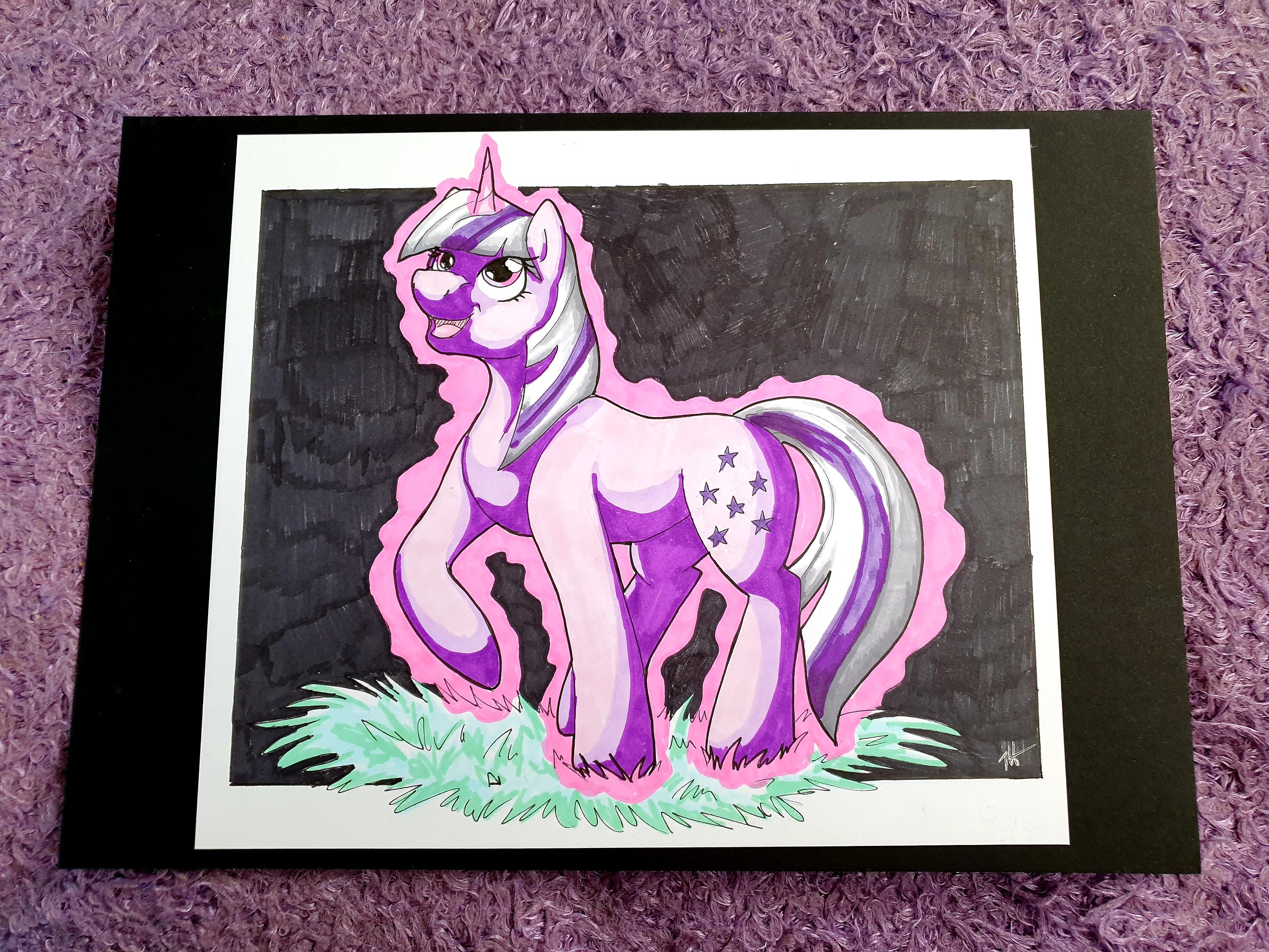 Pony DIY Coloring Shirt Single Line SVG for Infusible Ink Markers and Pens  to Make Gift for Kids With Cricut Craft for Kids Personalized 