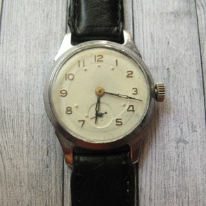 1956 Mayak USSR Watch: Vintage Mechanical Mens Wristwatch