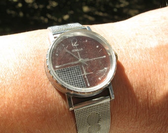Reloj mecánico vintage Pobeda - Reloj de pulsera soviético para hombre