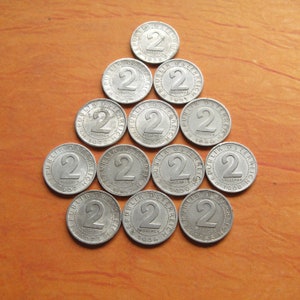 Austrian 2 Groschen Coins (13pc Set)