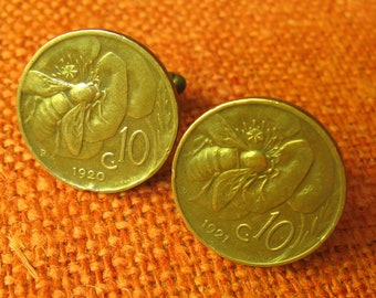 Coin Jewelry - Coin Art - Collectible Coin - Birthday Jewelry - Jewelry Gifts - Coin Cufflinks - Wedding Cuff Links - Ancient Coin