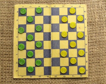 mini checkers game