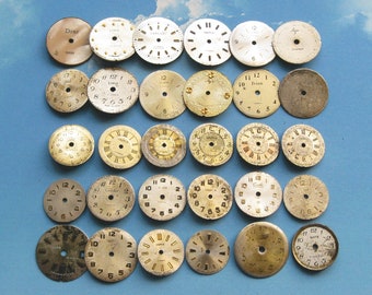 30 vintageurtavlor: Steampunk-klockdelar (15-19 mm)