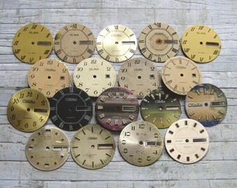 18種類のヴィンテージSlavaウォッチフェイス：スチームパンク時計の文字盤、30mm