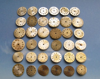 Vintage urtavlor: Steampunk smyckesdelar, blandade urtavlor (15-19 mm)
