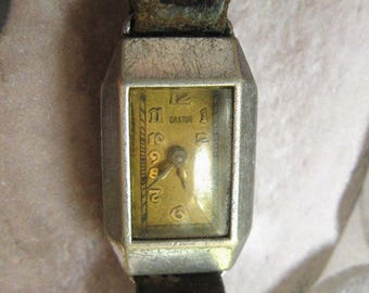 Vintage Orator Wrist Watch: 1950s-60s, For Parts/Repair