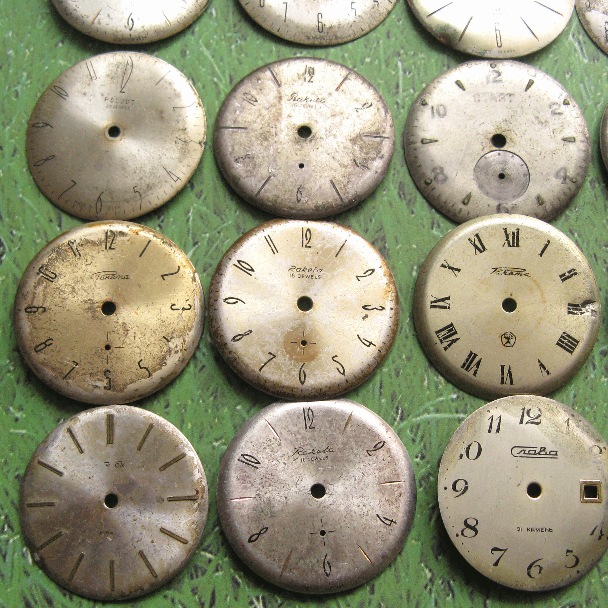 30 pcs Vintage Watch Faces Watch Faces Round Watch Face Etsy