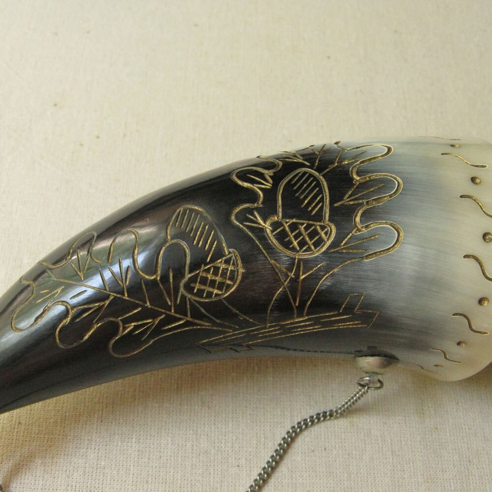Vintage Wine Drinking Horn Drinking Horn Wine Horn Wine Etsy