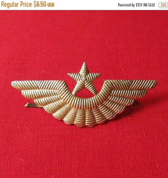 Soviet Star Badge, Red Star Pin, Made in USSR 80'… - image 1