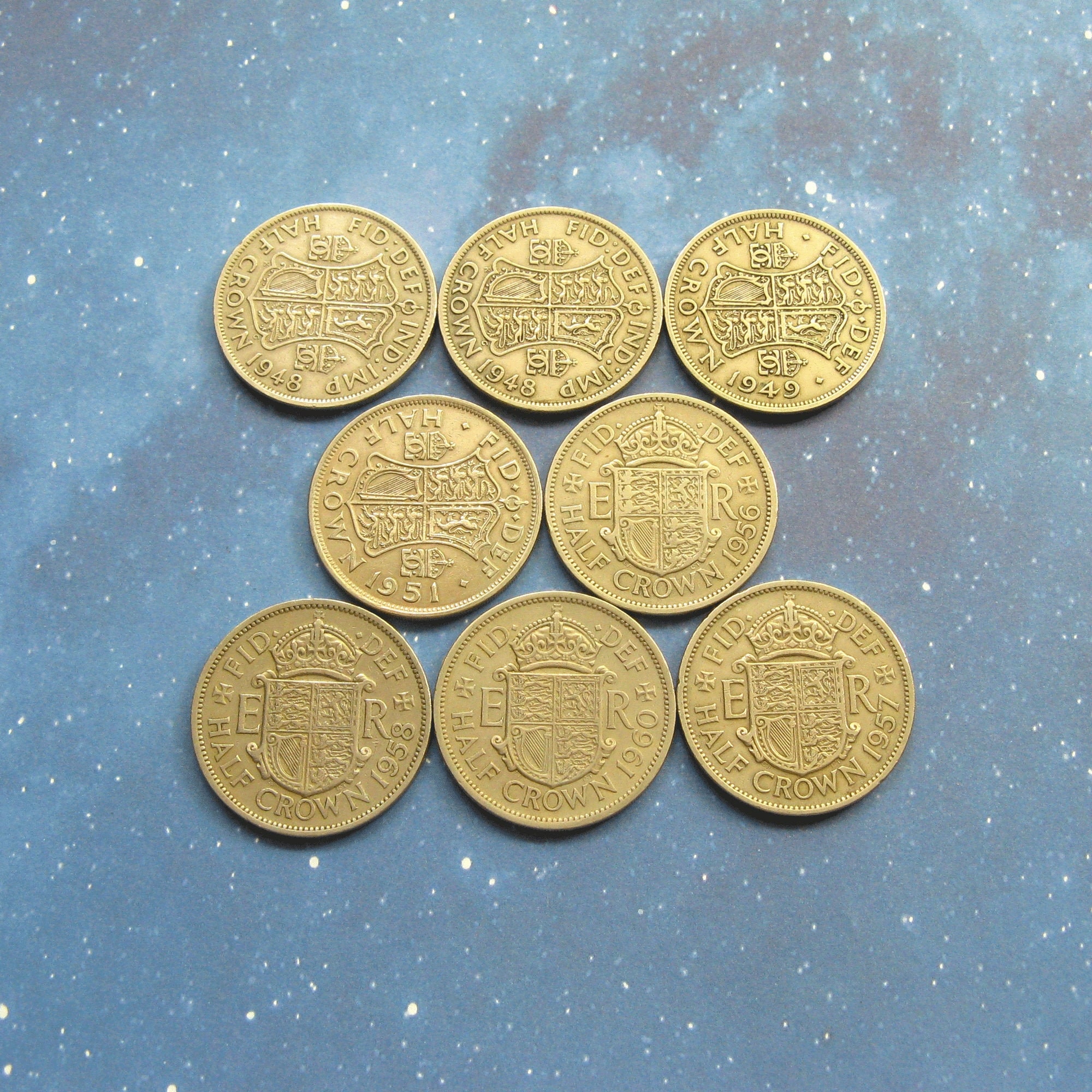 1948 half crown - Etsy 日本