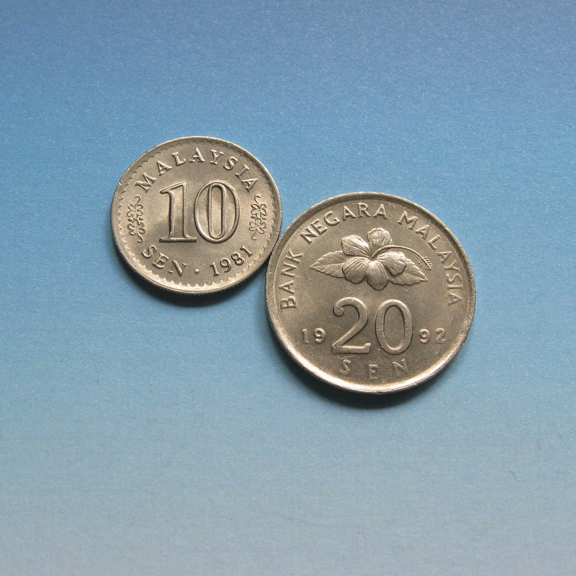 マレーシアのセン硬貨セット：希少な世界の通貨 - Etsy 日本