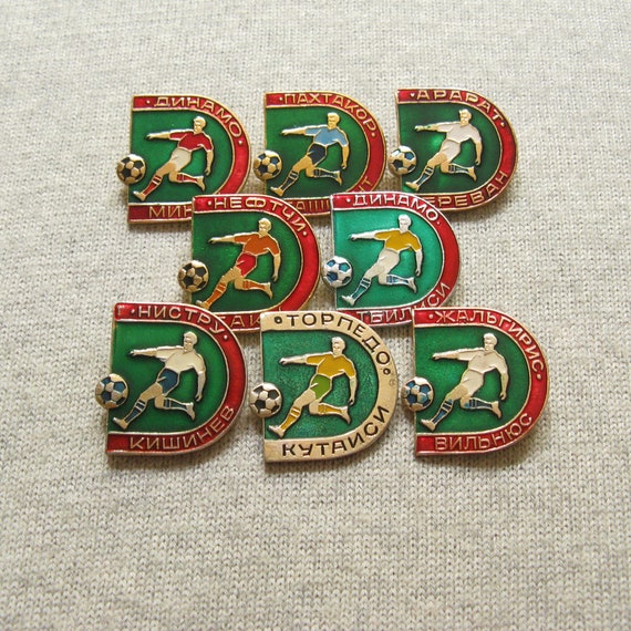 Soviet Football Pins, Football Clubs Badges, Foot… - image 7