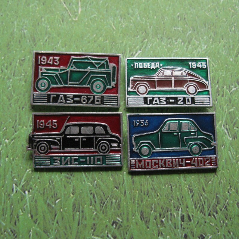 Antique Cars Industrial Badge Scrapbooking Cars Collectible Auto Car Party Vintage Cars Pins Collection Car Man Cave Art