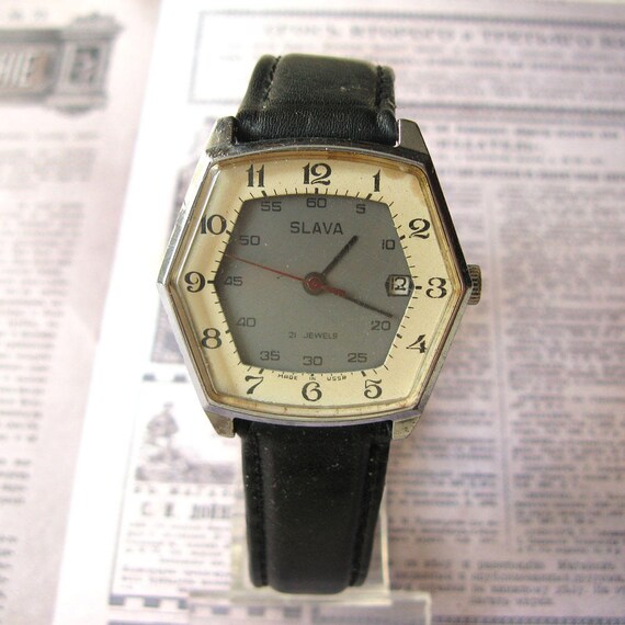 Working Slava Watch, Working Watch, Vintage Watch… - image 2
