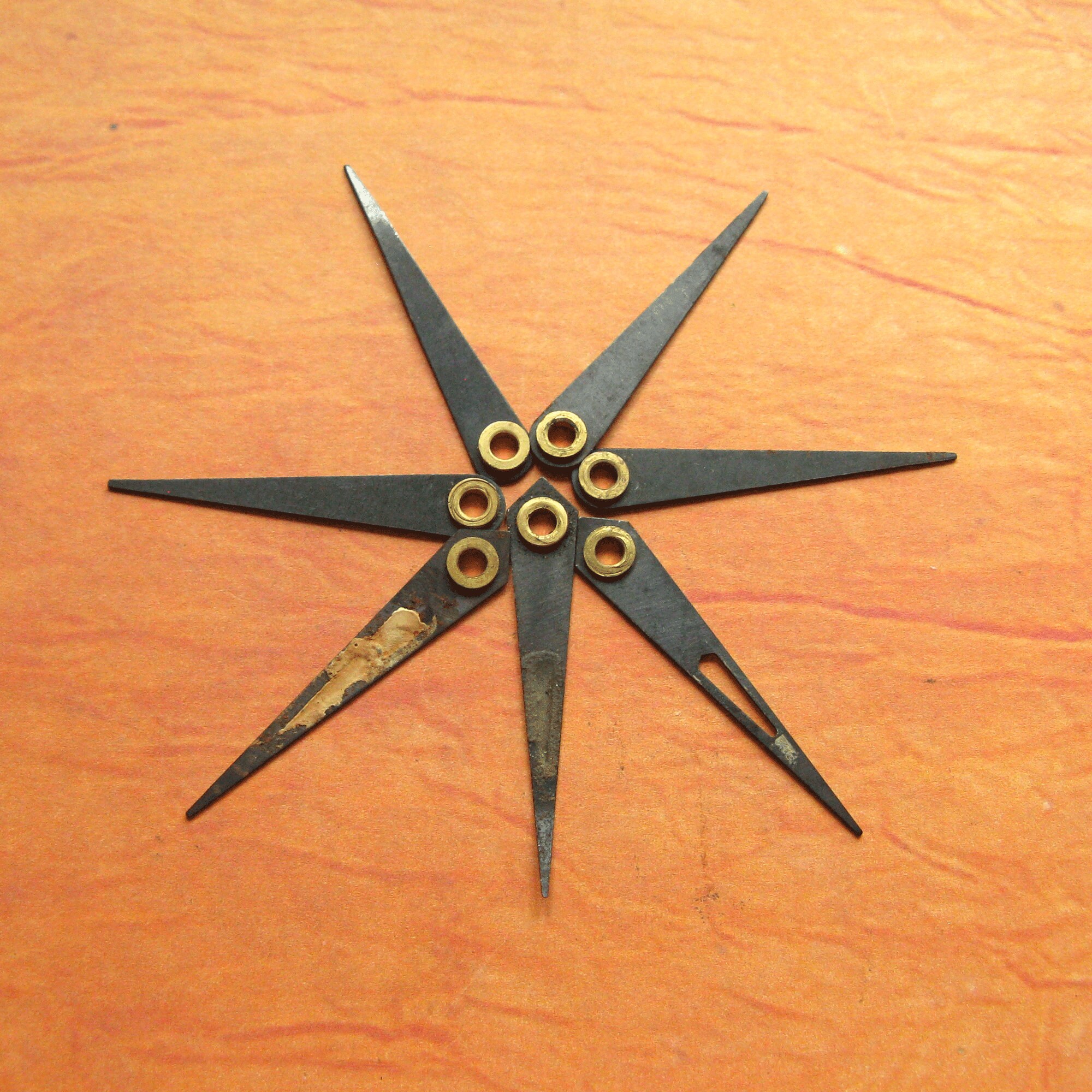 25 Vintage Clock Hands Tiny Clock Hands Metal Clock Hands Etsy