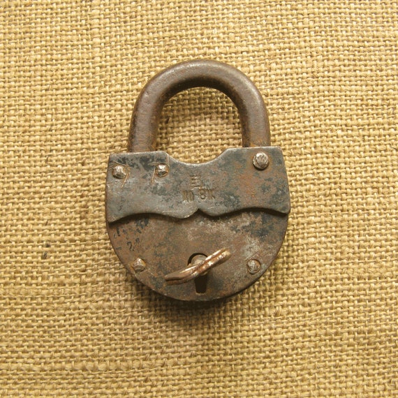 padlock and key metal padlock without key love lock collectible padlock brass key wedding lock steampunk decor farmhouse style padlock door