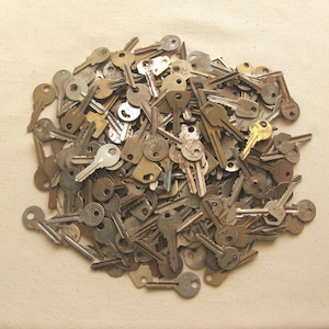 10 llaves de metal vintage: Steampunk Supply, colección recuperada