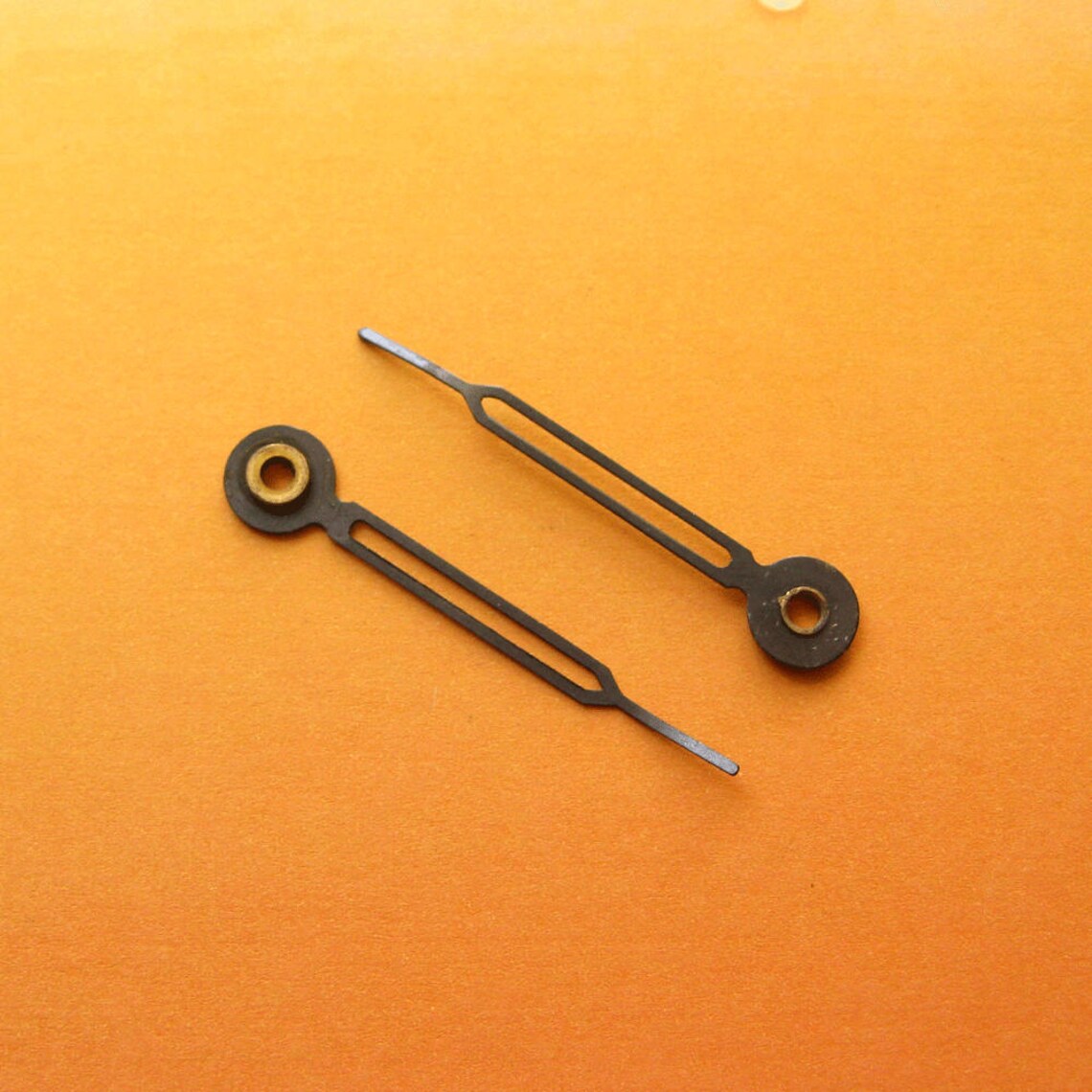Vintage Clock Hands Tiny Clock Hands Metal Clock Hands Etsy