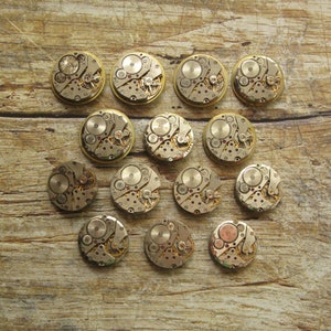 Pobeda Watch Movements (22mm): Steampunk Supplies, Antique Watch Parts