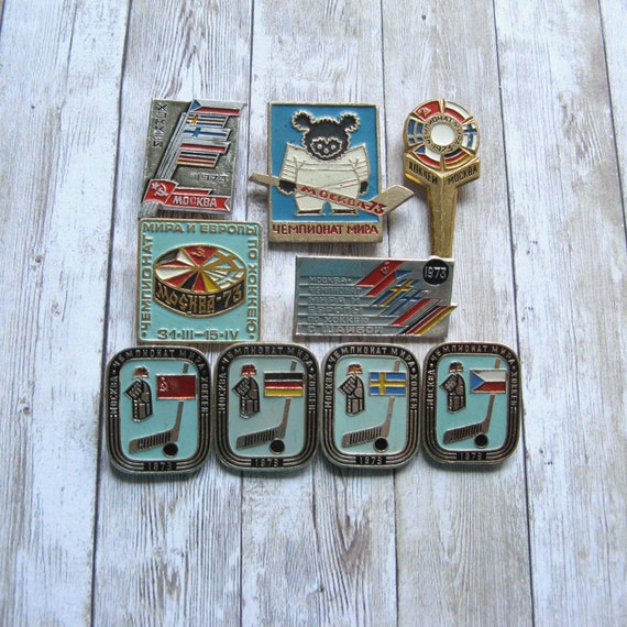 Hockey Championship in Moscow 1973, Hockey Collectibl… Gem