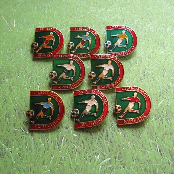 Soviet Football Pins, Football Clubs Badges, Foot… - image 5