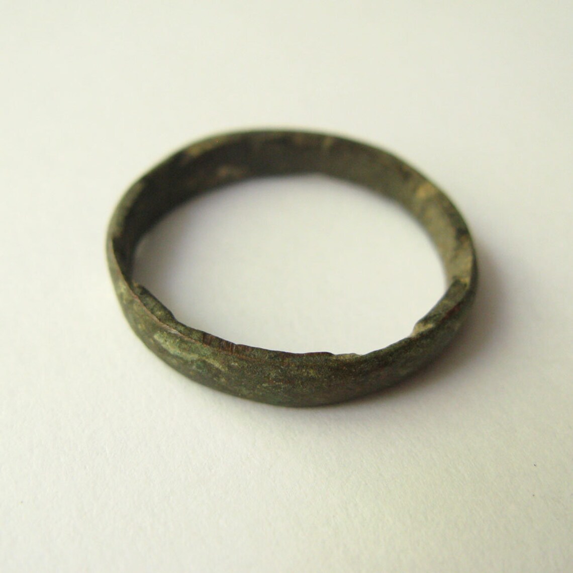 Size 9.1/2 Antique Ring Ancient Bronze Ring Digging Finds Etsy