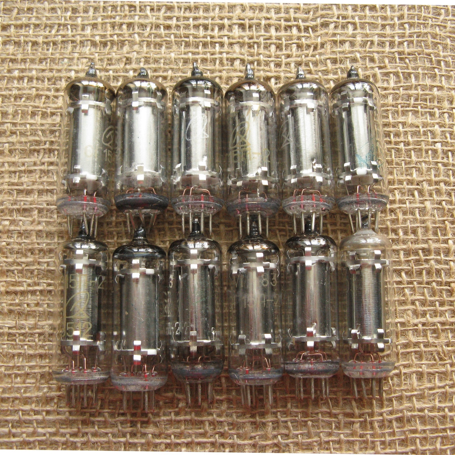 Vacuum Tubes Vintage Electronics Radio Parts Industrial Etsy UK