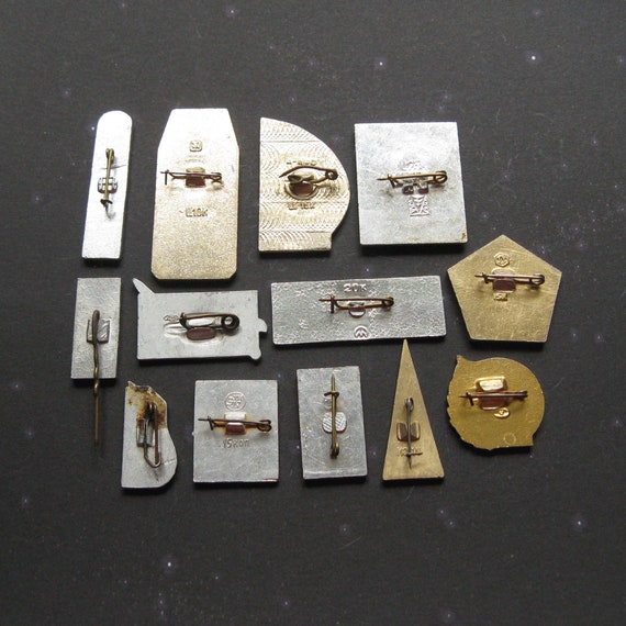 Vintage Space Pins, Cosmos Exploration, Space Bad… - image 6