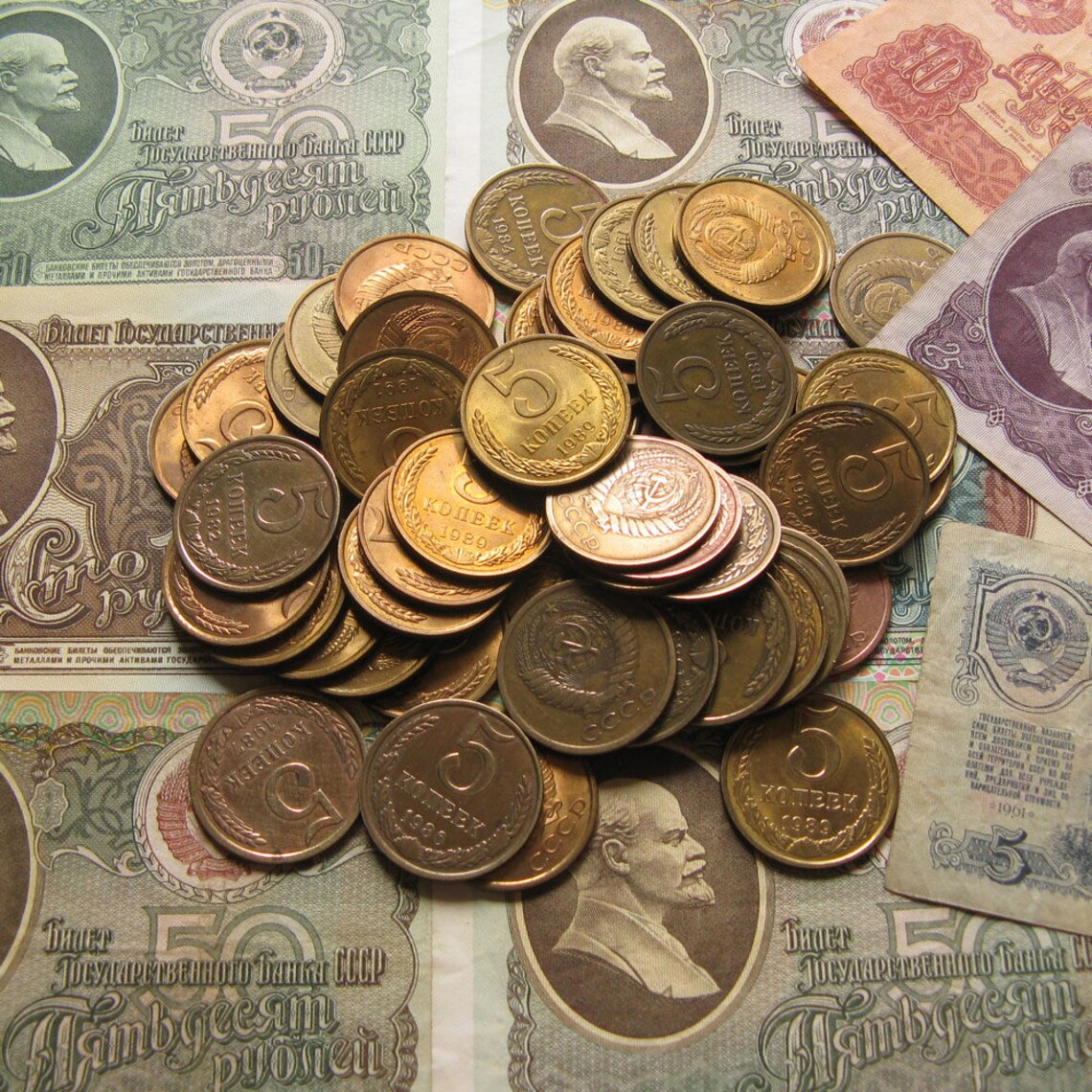 1 Inch Coins, Set of 10 Coins, Vintage Coins Supplies, Collectible or ...