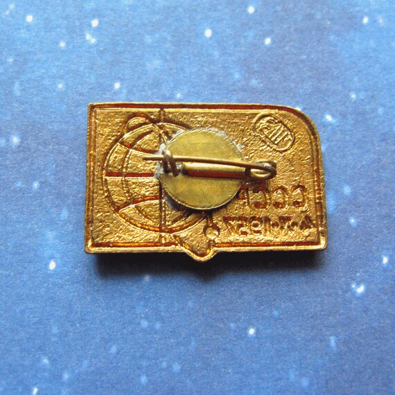 First Space Satellite, Cosmonaut Pins, Space Badg… - image 4